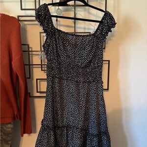 🖤🤍Smocked Ruffle Sundress 🤍🖤